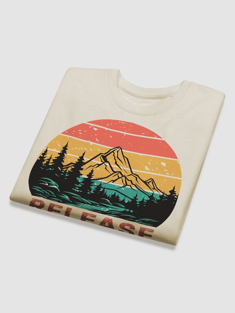 Release Vintage Sunset Mountain Lake Forest Sweatshirt product image (26)