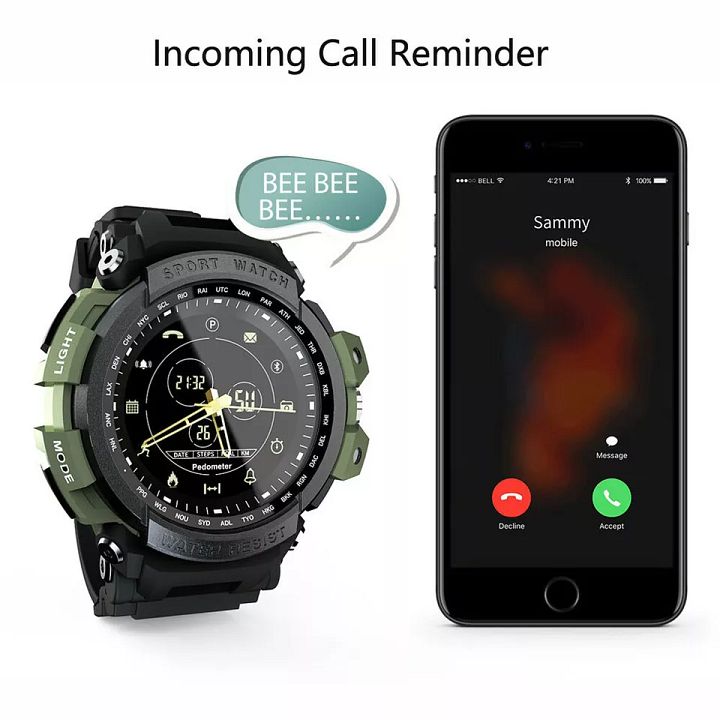 Boys Girls Smart Watch Message/Call Reminder Pedometer Remote Camera Sport Watch product image (2)