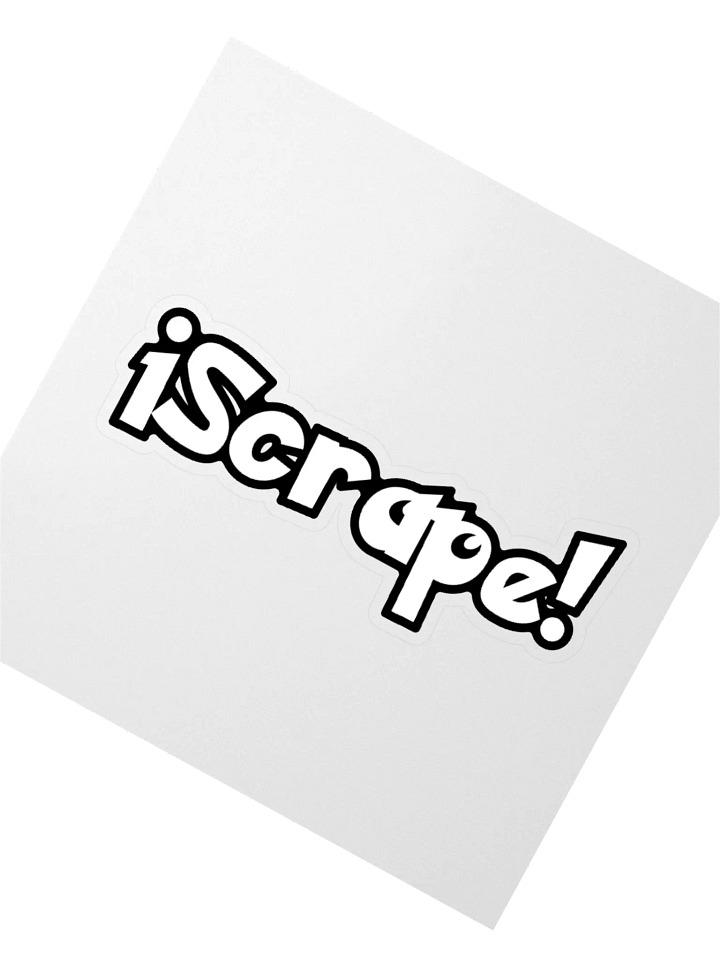 iScrape Sticker product image (2)