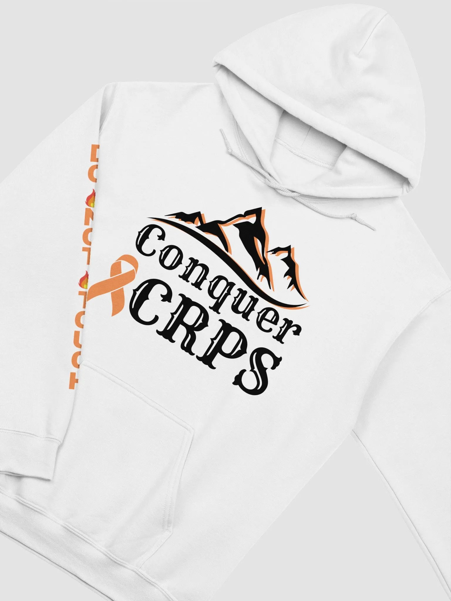 OFFICIAL Conquer CRPS Do Not Touch RIGHT Arm Hoodie product image (46)