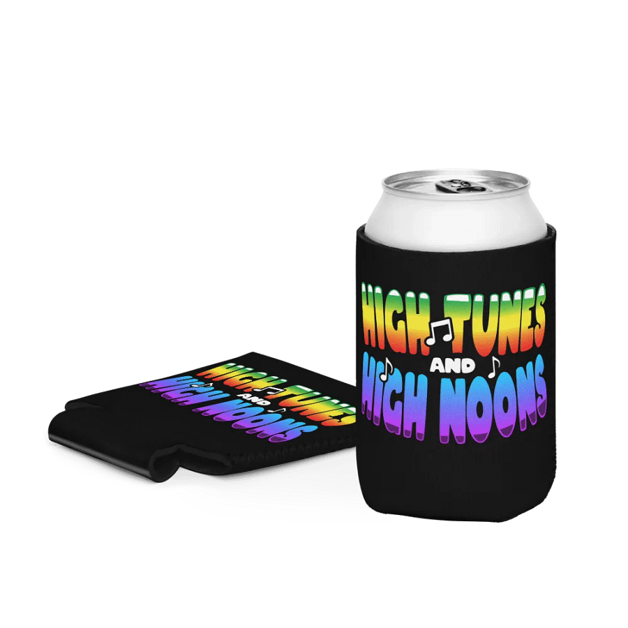 HIGH TUNES AND HIGH NOONS DRINK KOOZIE product image (4)