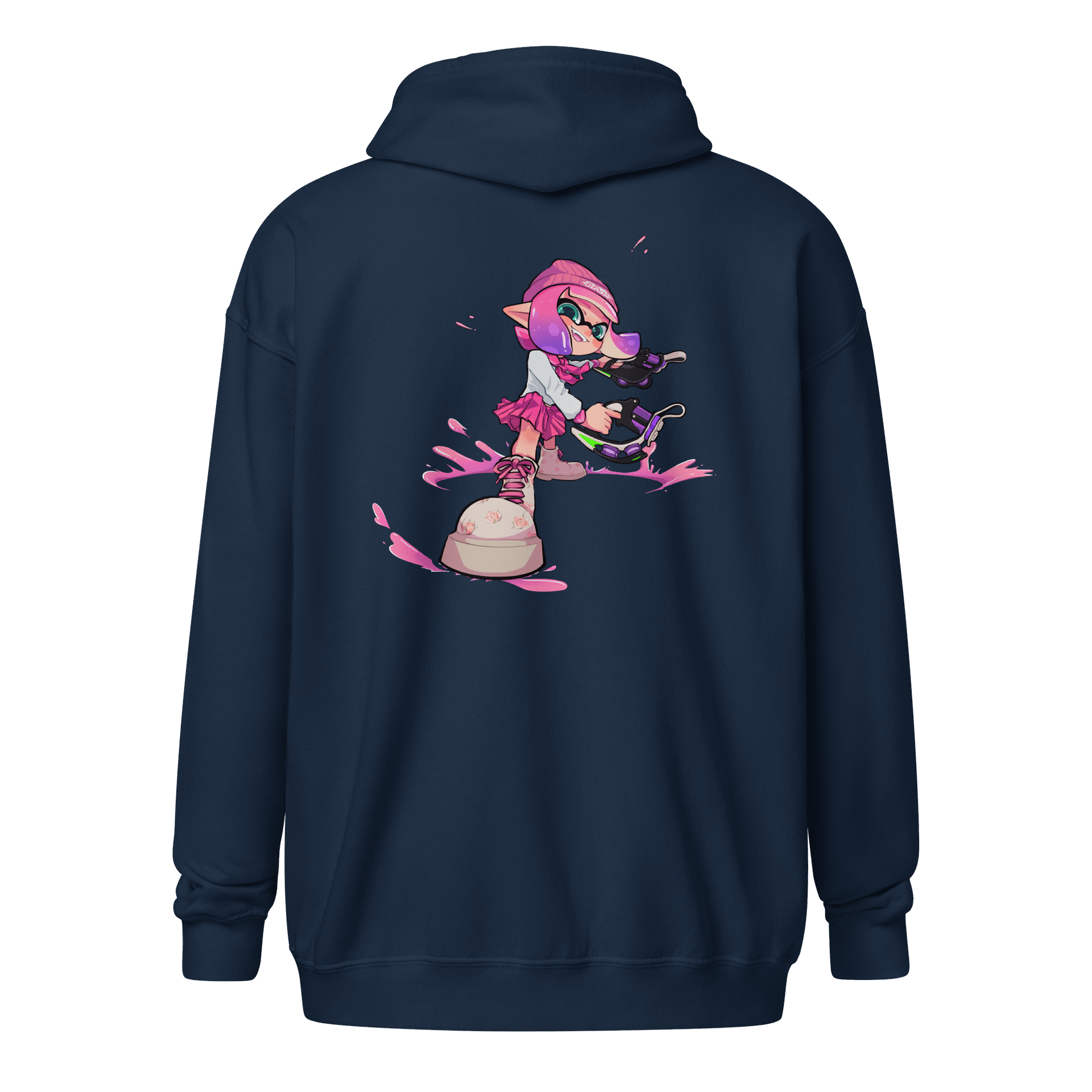 Rose Squid Kid Zip Hoodie product image (1)