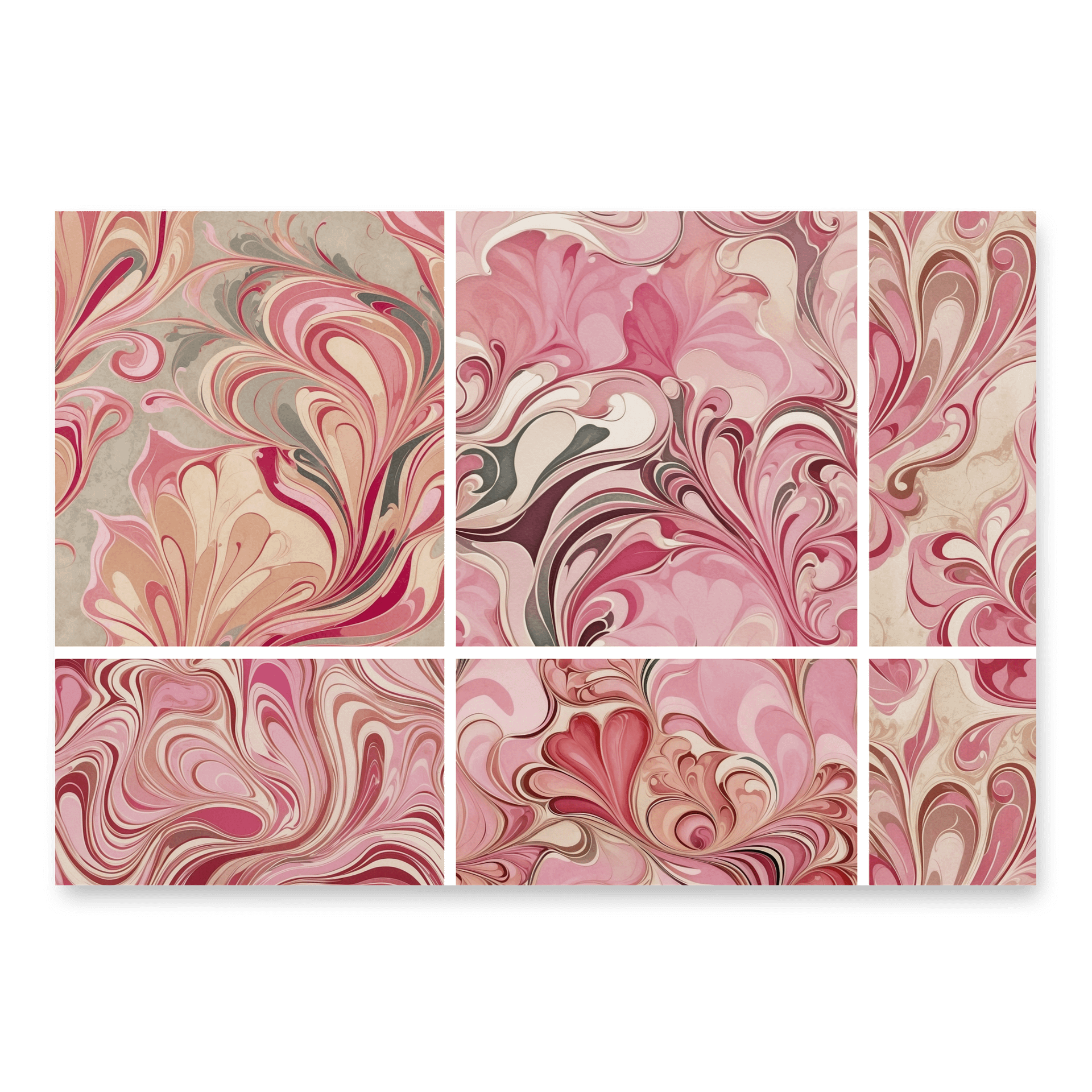 Edward Martin Mixed Media Collage Sheets No.776-Set of 3 Different Papers product image (2)