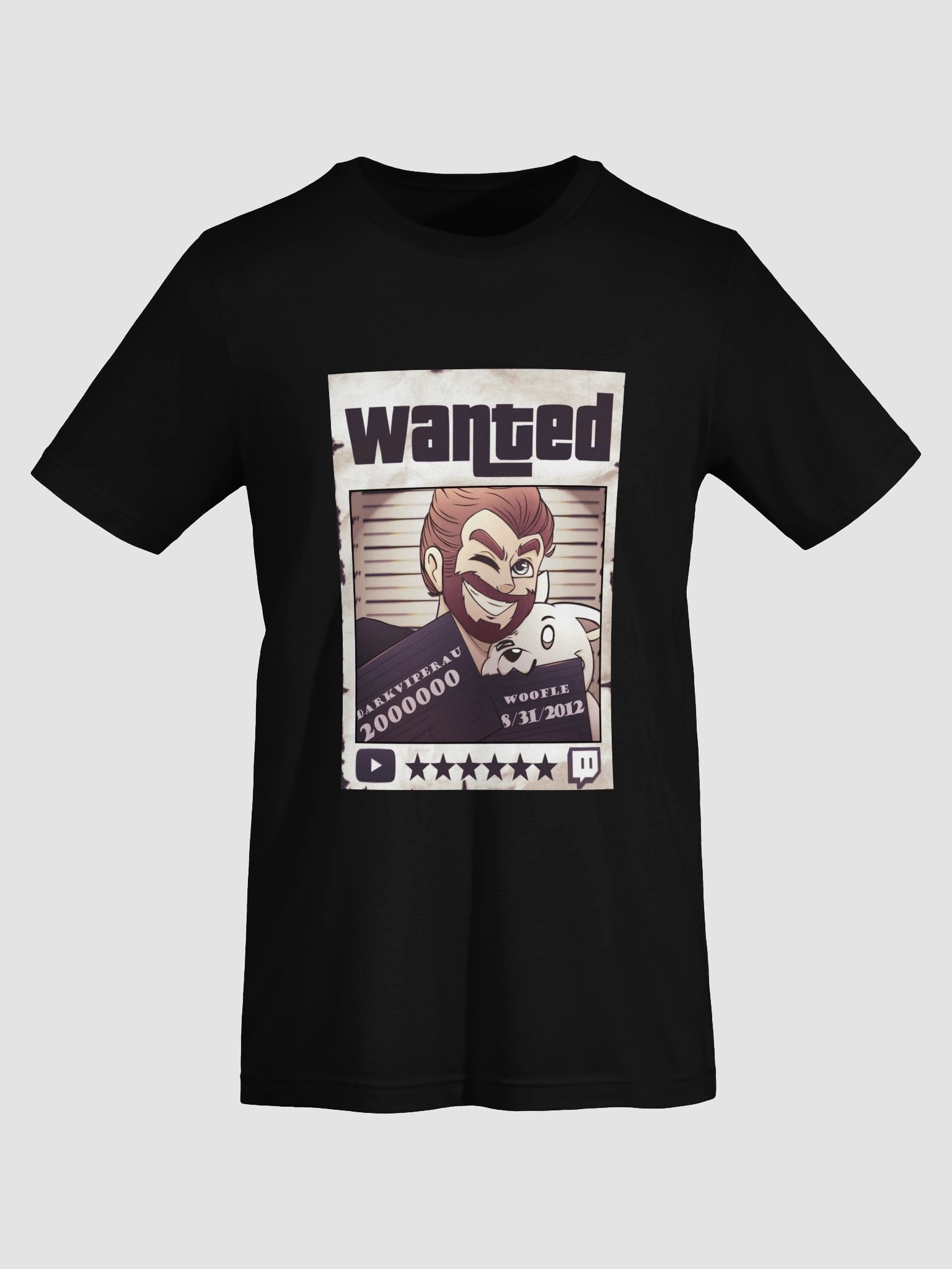 Wanted Poster T-Shirt product image (68)