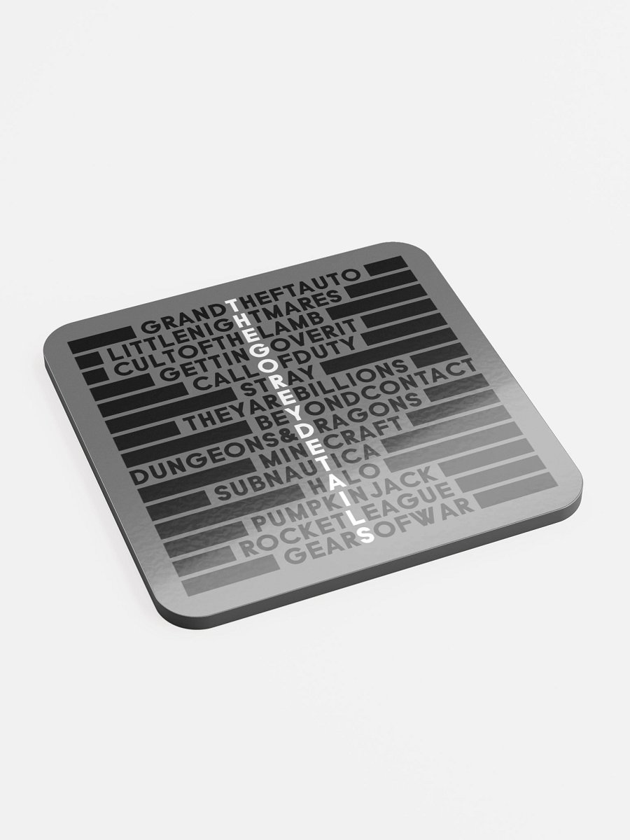 Variety is the Spice of Life - Glossed Cork Coaster product image (2)