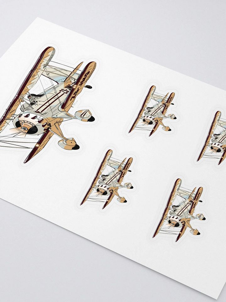 Waco Classic YMF-5 ZS-JMG Aviation Art Sticker product image (2)