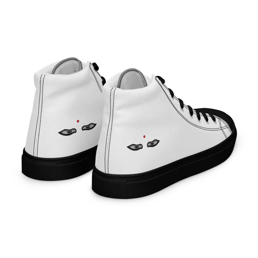 Mystic Eyes Men's High Top Canvas Shoes product image (8)