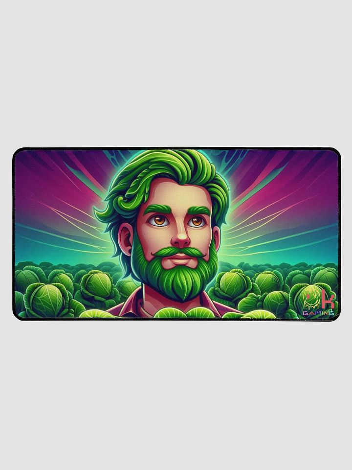 OK Cabbage Themed Mousepad product image (1)