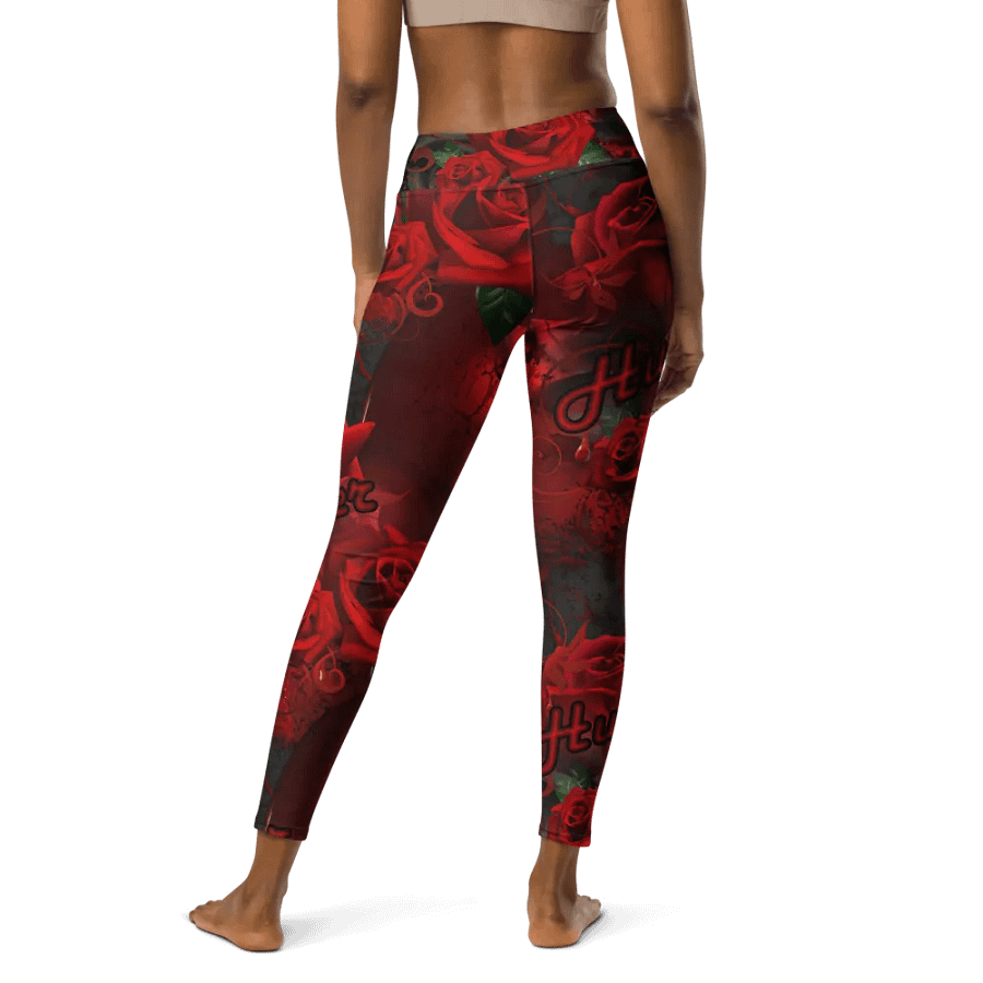 Hustler Rose Yoga Leggings product image (2)