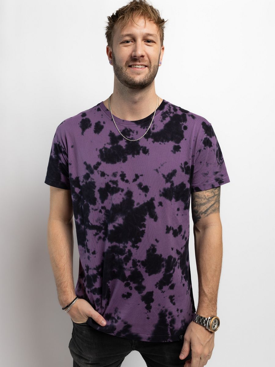 Tie-Dye Tee 2-Pack - Grape & Cerulean Crush product image (6)