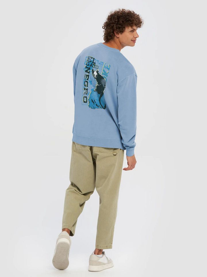 Unisex sweatshirt ( EL CATO NEGRO ) product image (7)