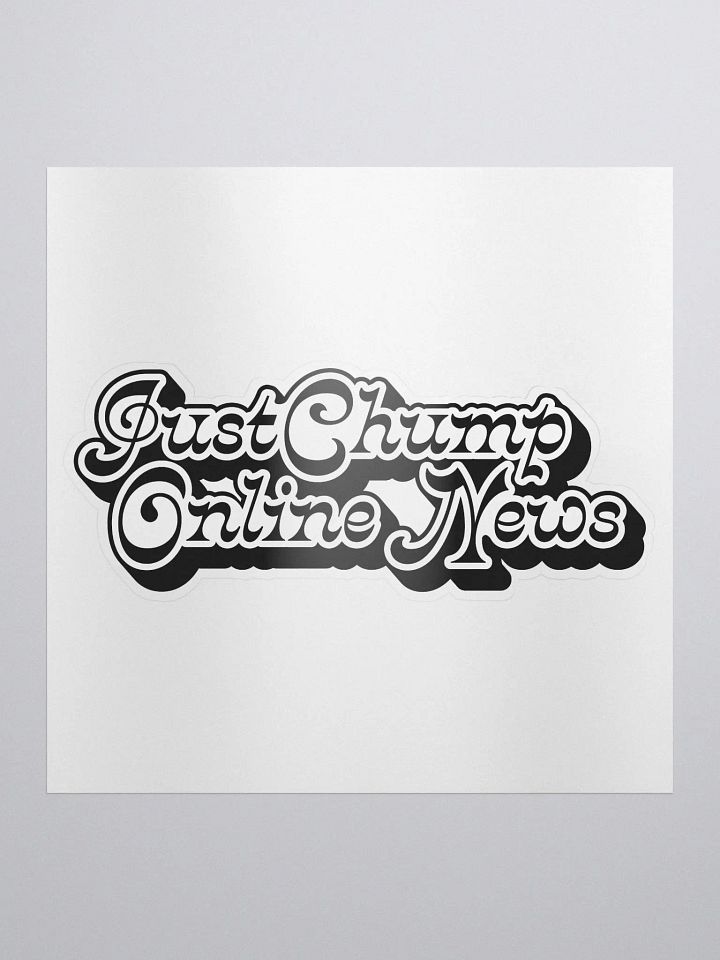 JustChump Online News Sticker product image (1)