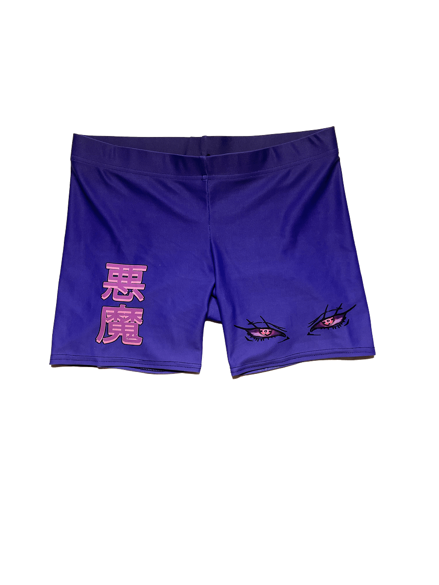 Fiend Eyes Bike Shorts (Unisex) product image (3)