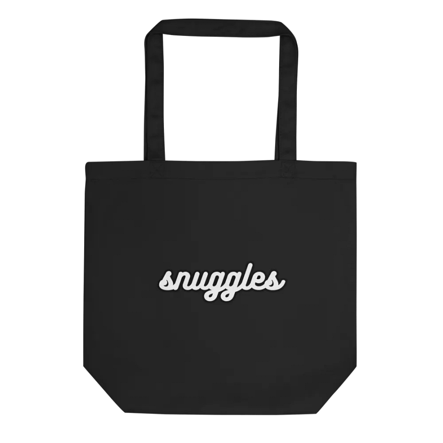 Snuggles Cursive Eco Tote product image (1)