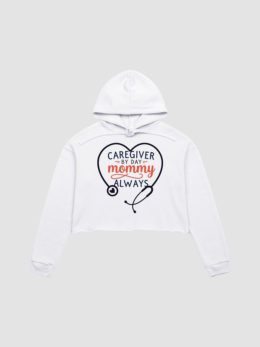 Mommy Caregiver Love Crop Hoodie product image (1)