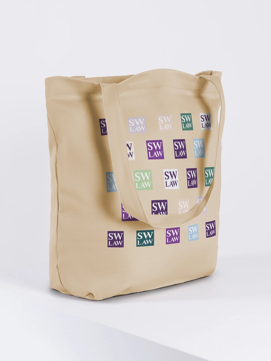 Repeated Logos in Brand Colors- Tote product image (4)