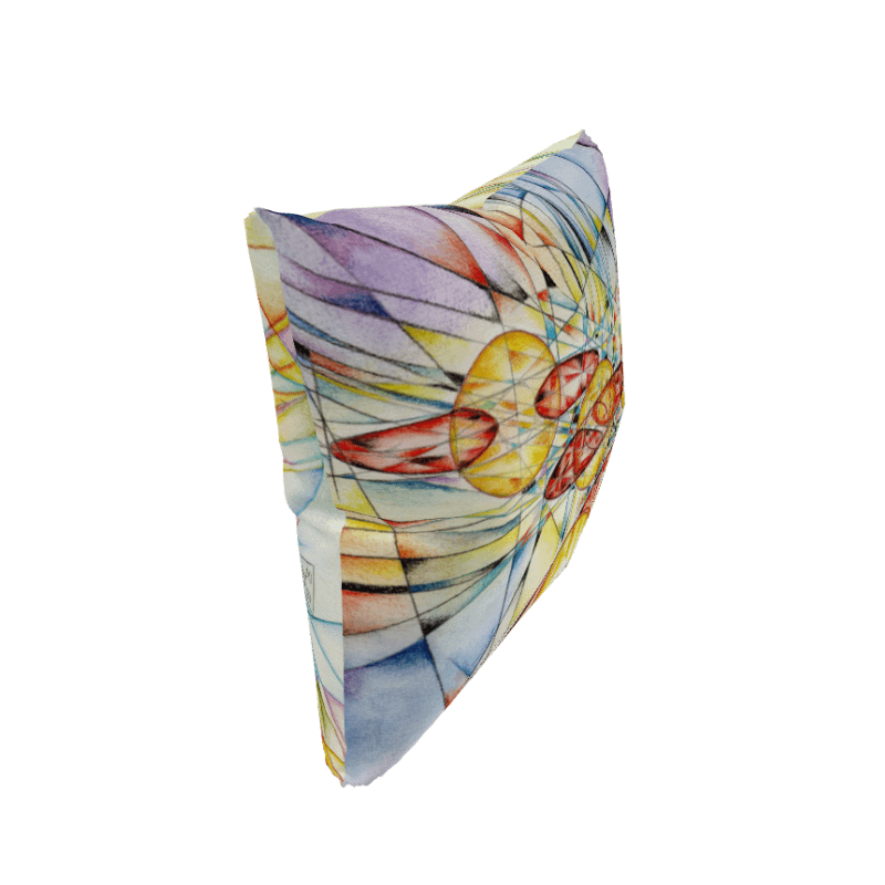 Poinsot's Paper Spaceship 3+4 - Physics of the Gyroscope Pillow product image (5)