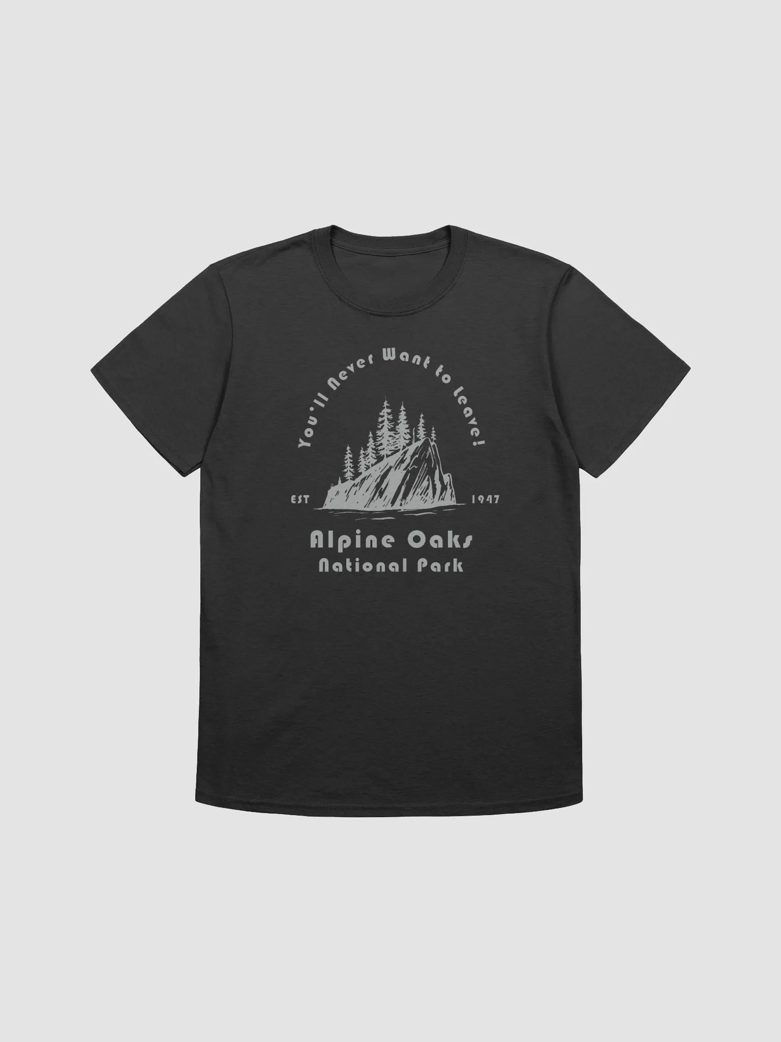 Alpine Oaks National Park T-Shirt - Dark product image (1)