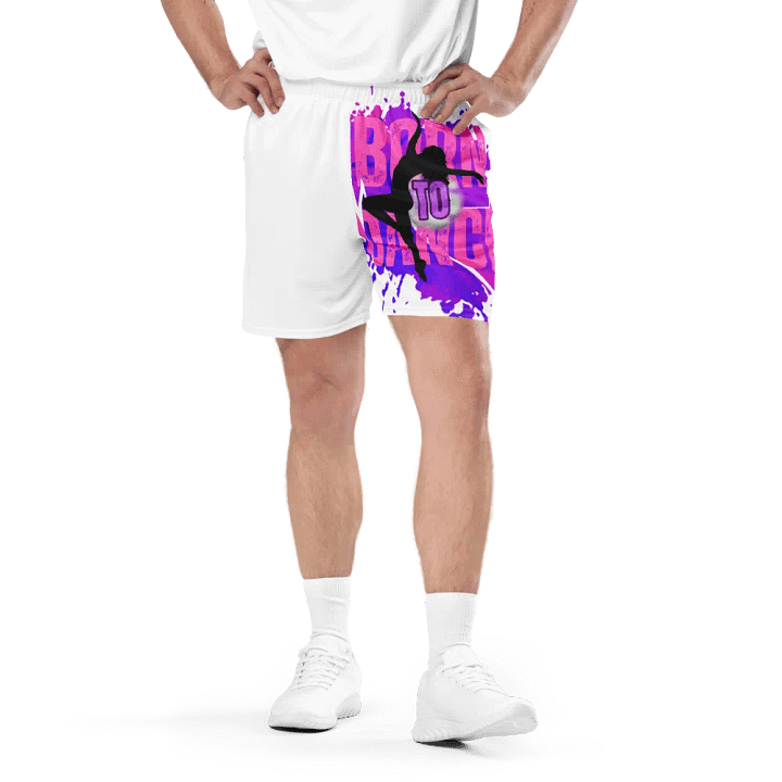 Expressive Born to Dance Her Silhouette Mesh Shorts product image (1)