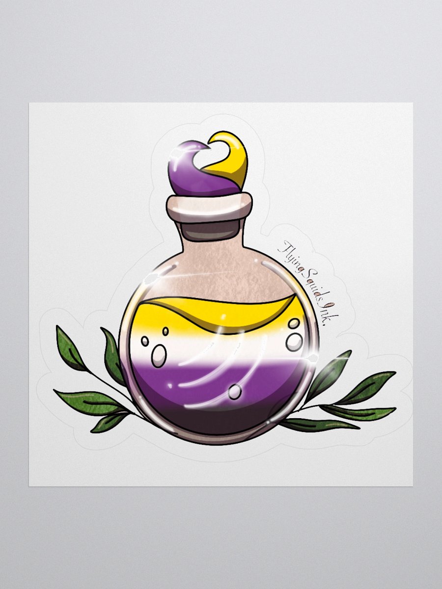Nonbinary Pride Potion- Sticker product image (1)