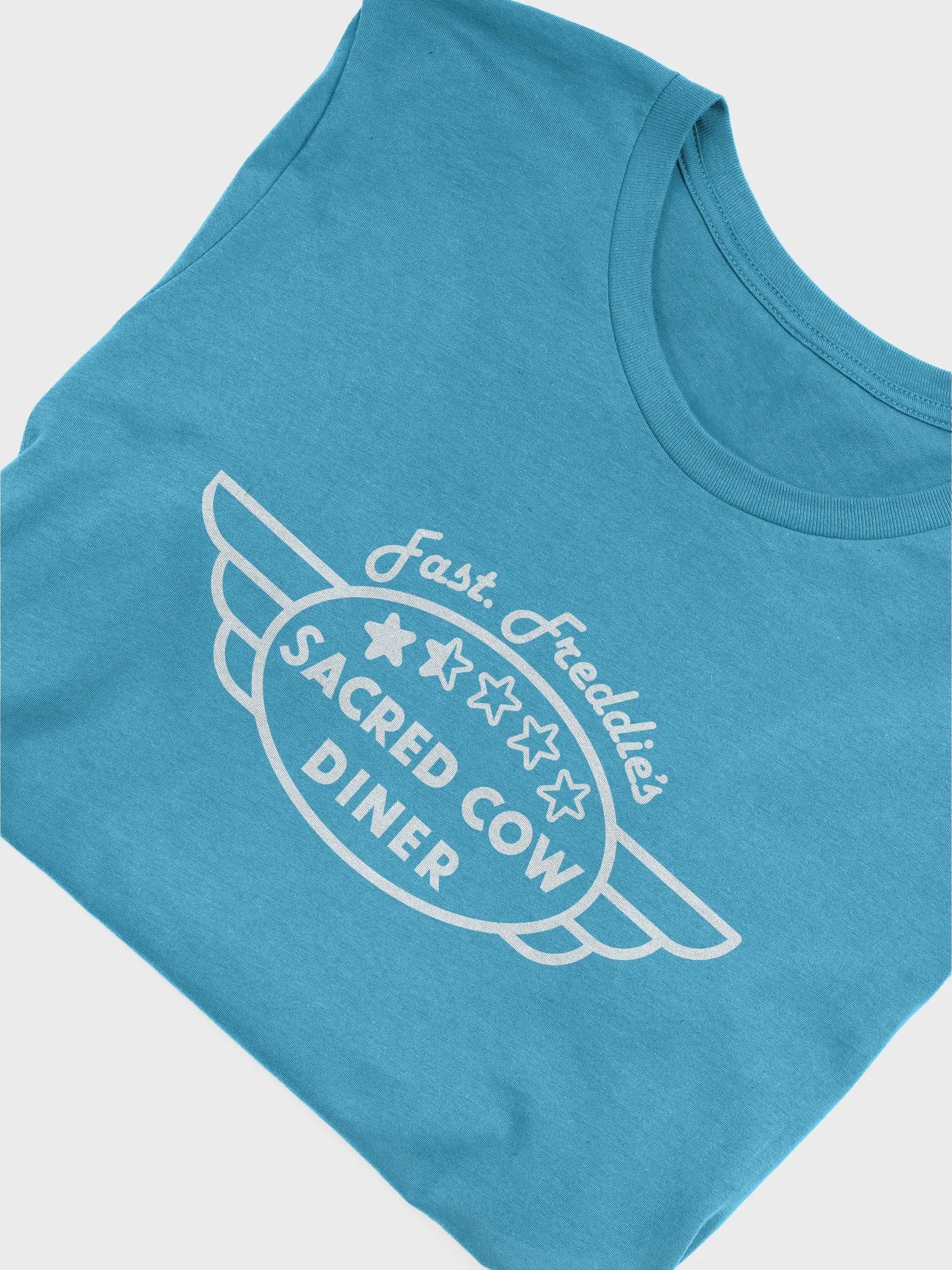 Logo Tee - Aqua product image (5)