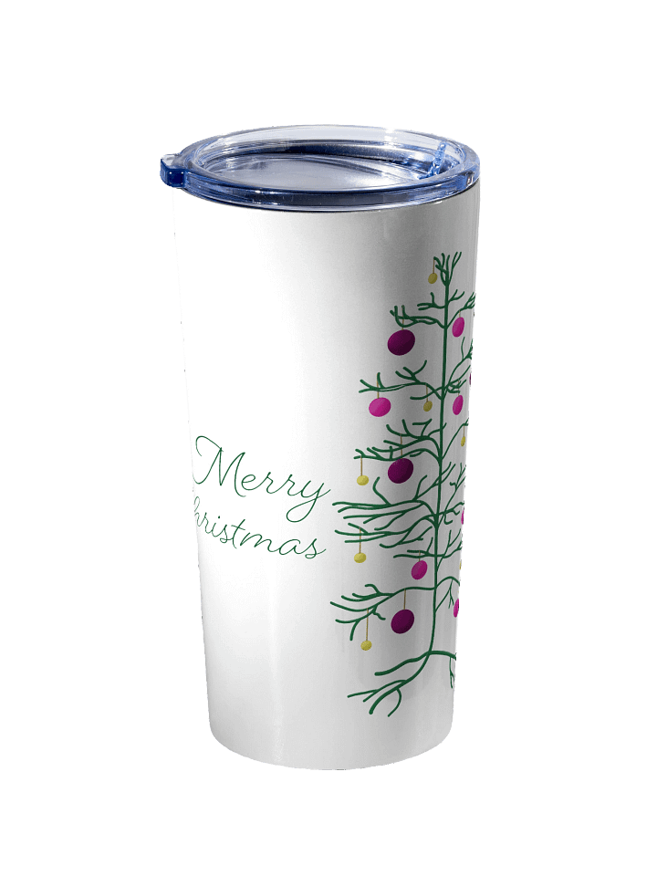 Minimalist Christmas Tree – 20oz Stainless Steel Tumbler product image (2)