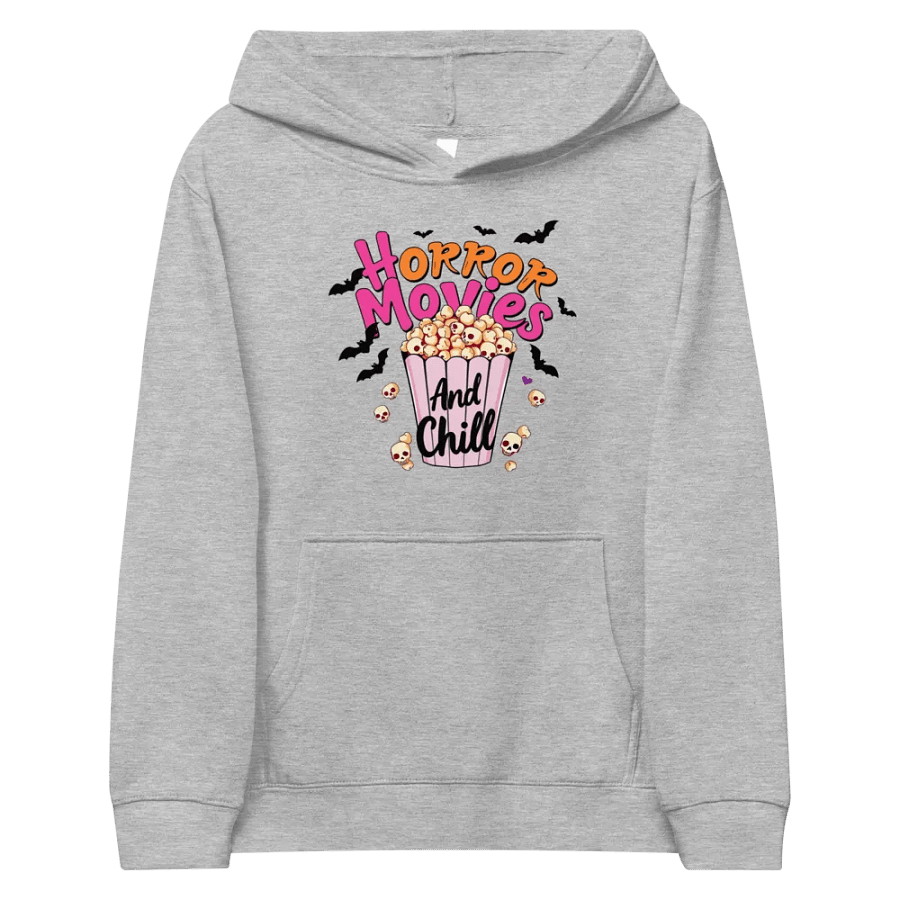 Horror Movies and Chill Popcorn Youth Pullover Fleece product image (28)