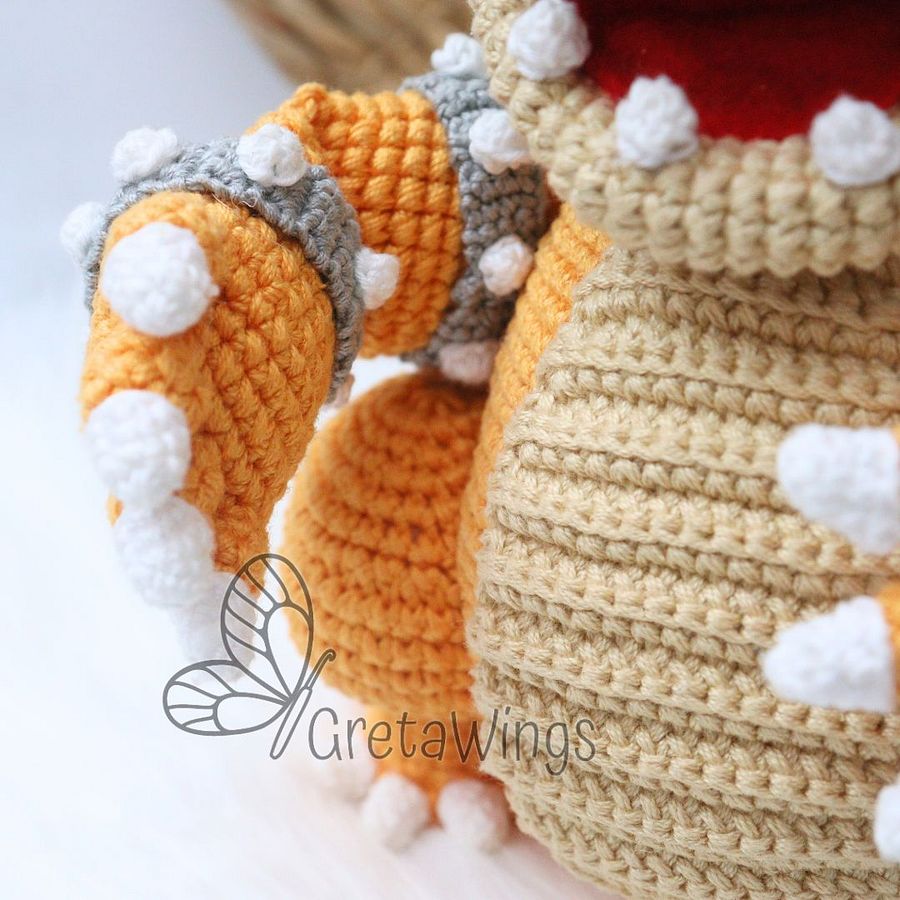 Bowser Amigurumis Pattern (digital download) product image (5)