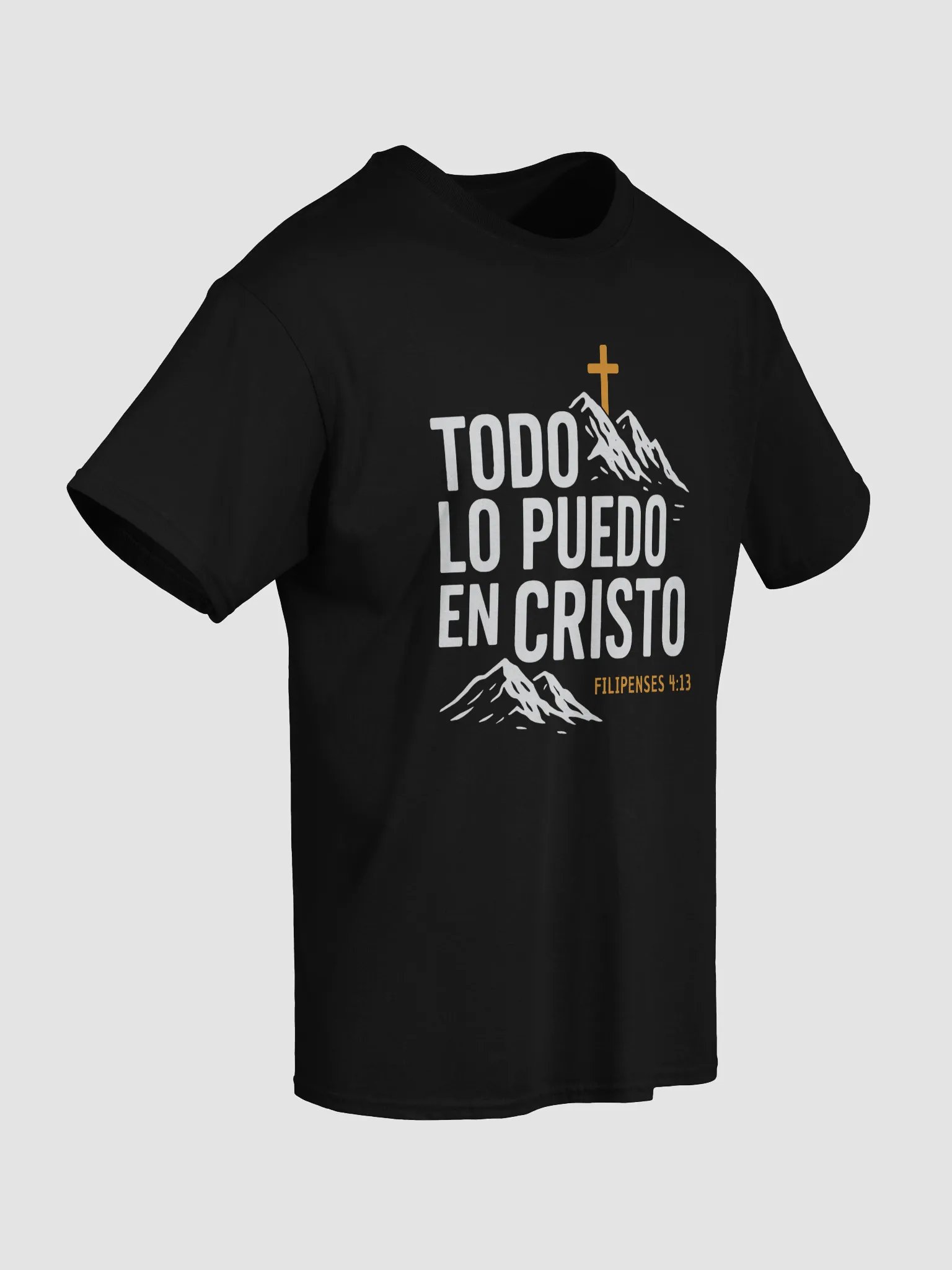 Camiseta Unisex Manga Corta | Todo lo puedo en Cristo product image (9)