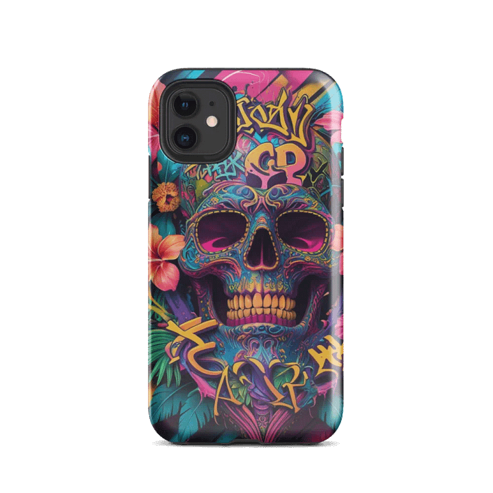 Graffiti Skull iPhone® Tough Case product image (24)