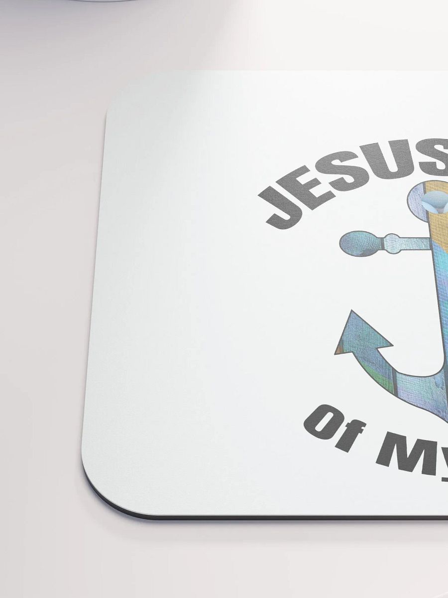 Nautical Luxe Anchor Mouse Pad product image (6)
