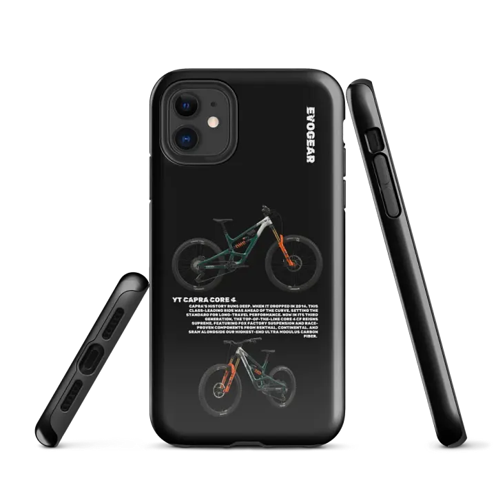 Black Capra Core 4 iPhone Case product image (1)