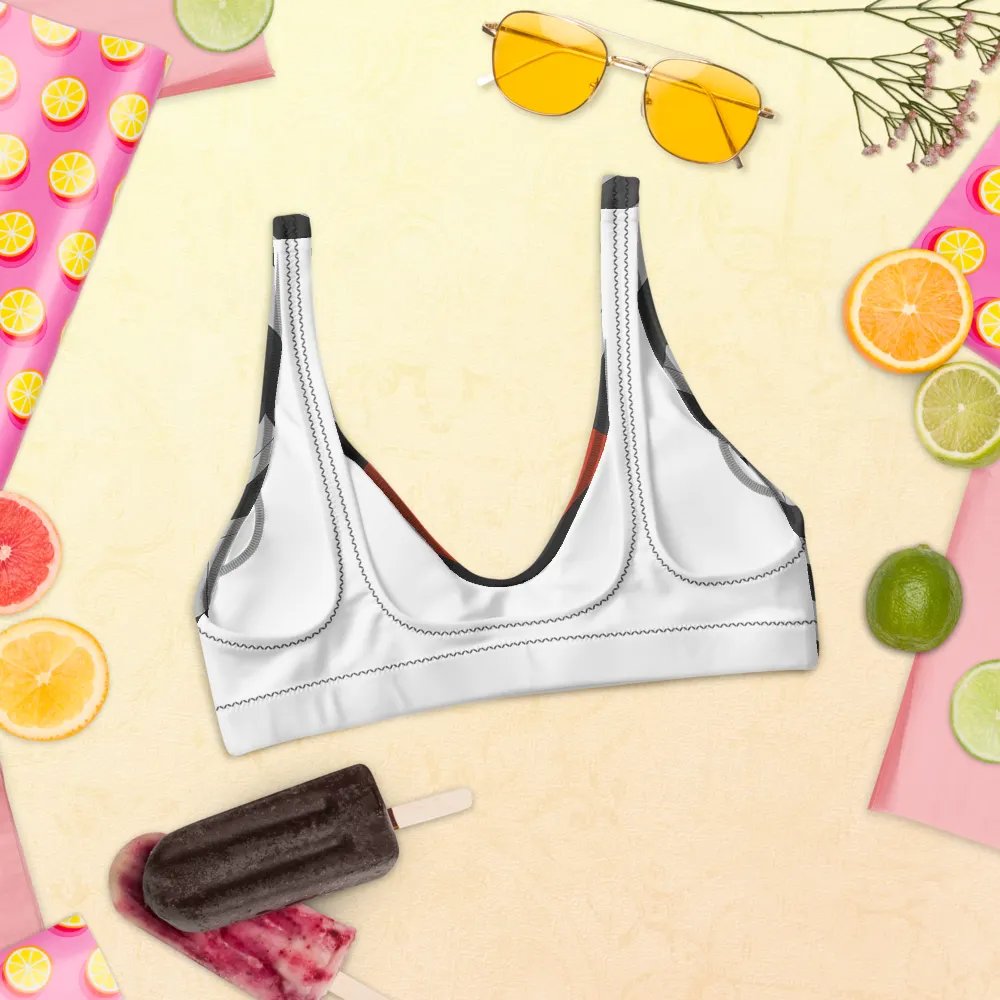 Optical Illusion Geometric Bikini Top product image (7)