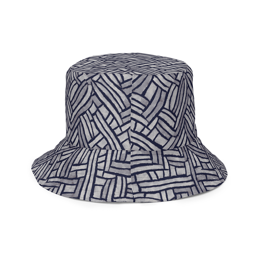 Grey Rectangles Hat product image (6)