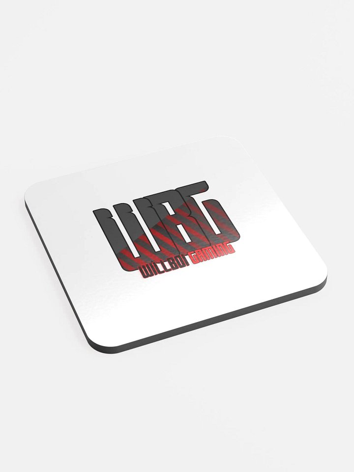 WBG Logo Glossed Cork Coaster product image (1)