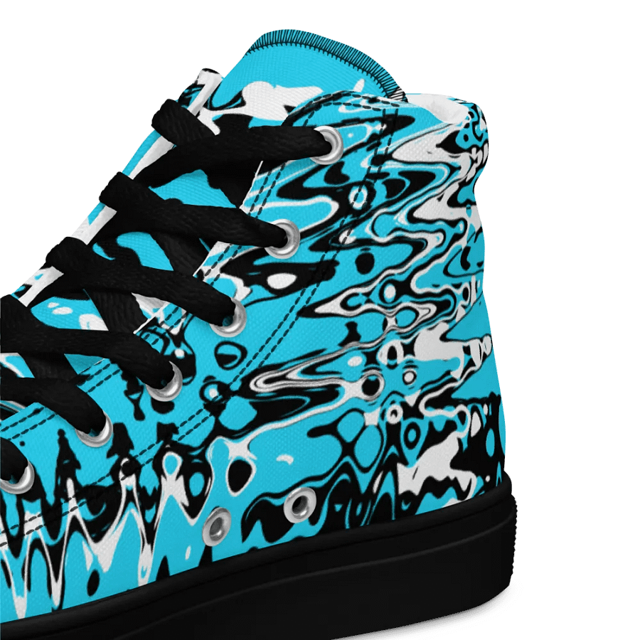 Cyberblue, high top canvas shoes (womens) product image (10)