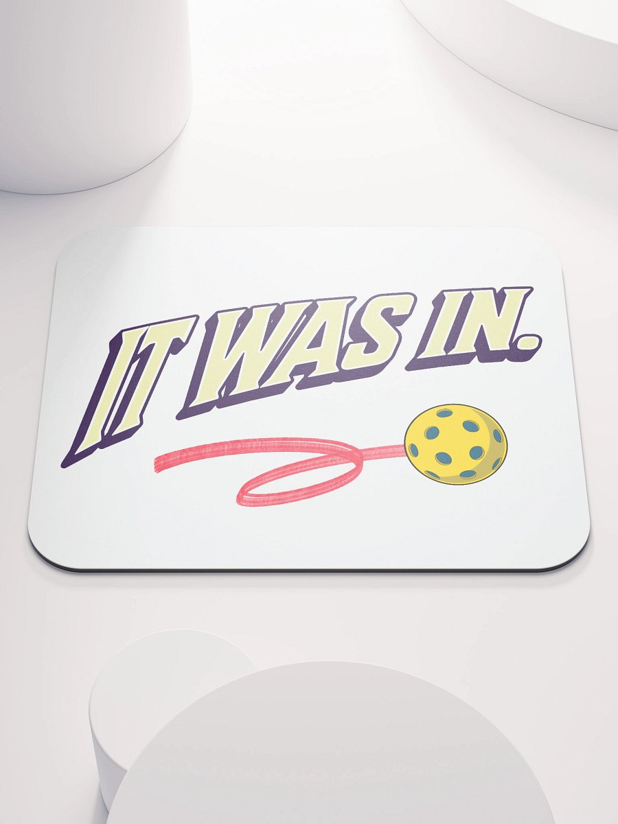 It Was In Pickleball Retro Movement Mouse Pad product image (1)