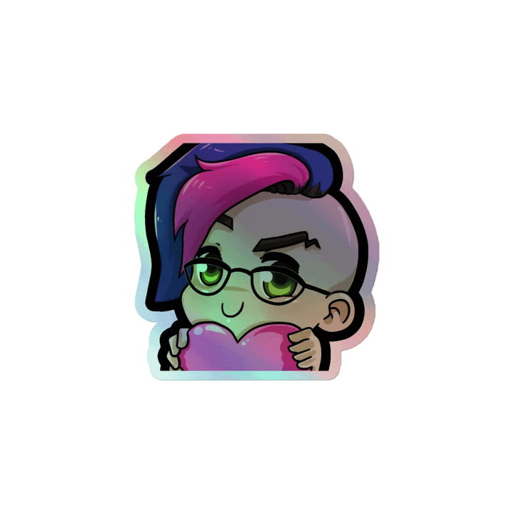 Hybrid Love Holo Sticker product image (1)