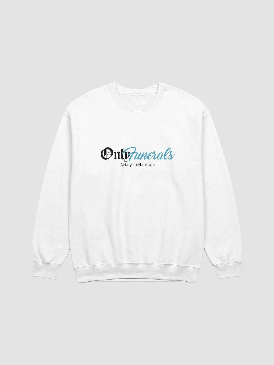 OnlyFunerals Crewneck (white) product image (1)