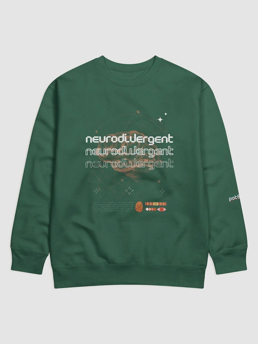 NEURODIVERGENT premium sweatshirt product image (9)