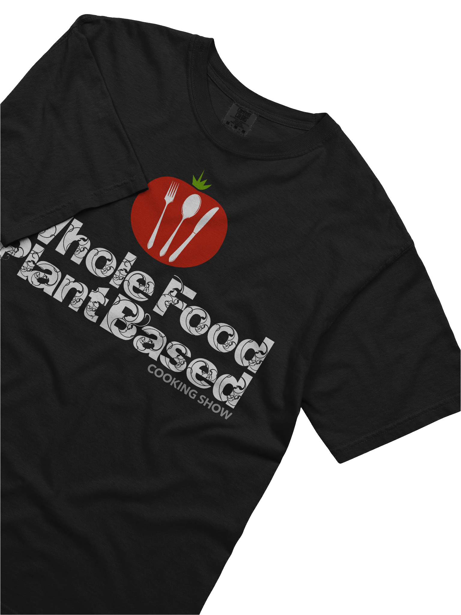 The Whole Food Plant Based Cooking Show Tee - Dark Top product image (15)