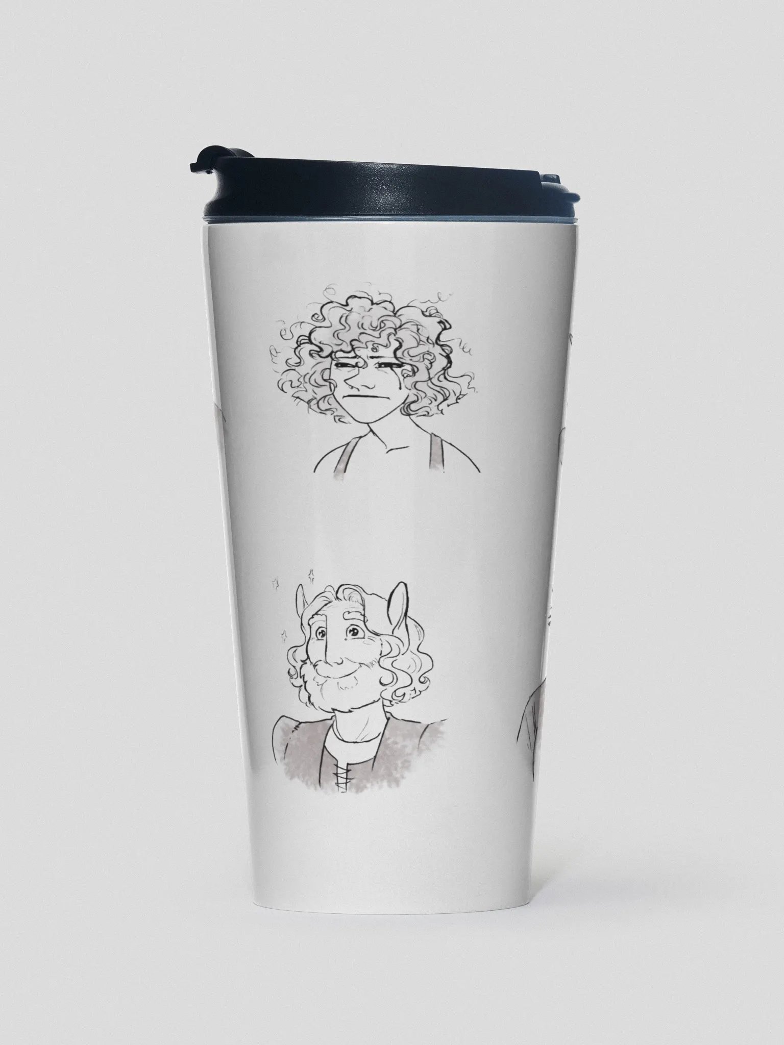 Morning Faces Travel Mug product image (1)