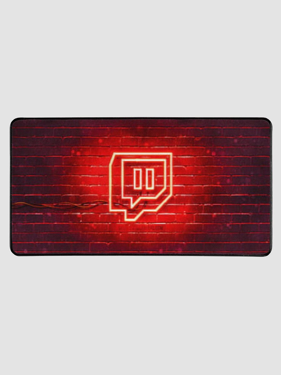 TWITCH GAMING DESK PAD - ROJO NEON product image (1)