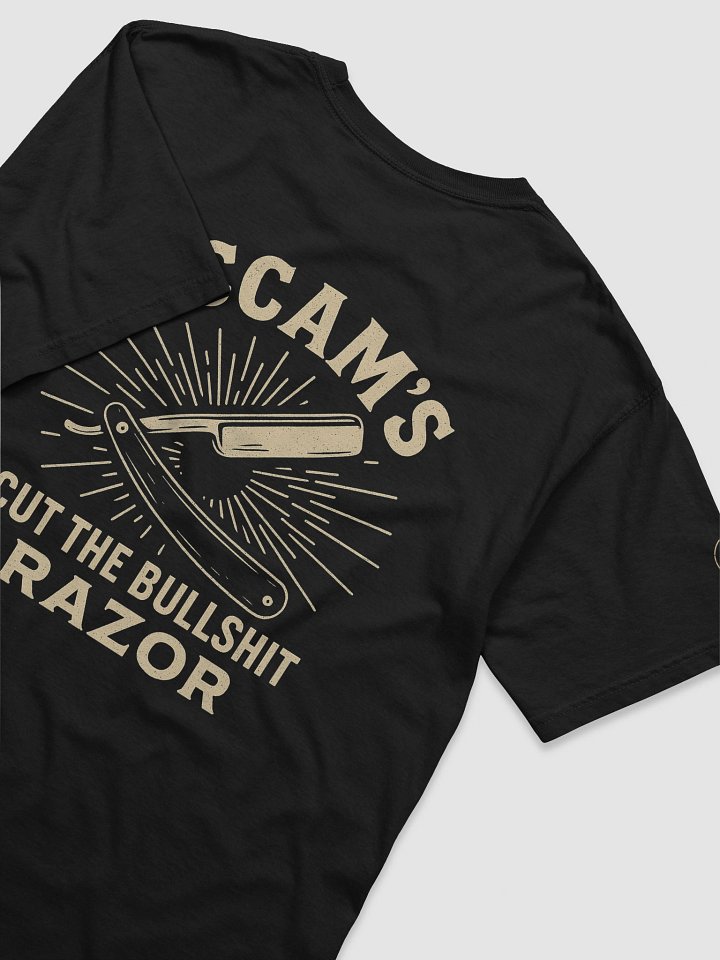 Occam’s Razor – Cut the Bullshit Relaxed Tee product image (65)