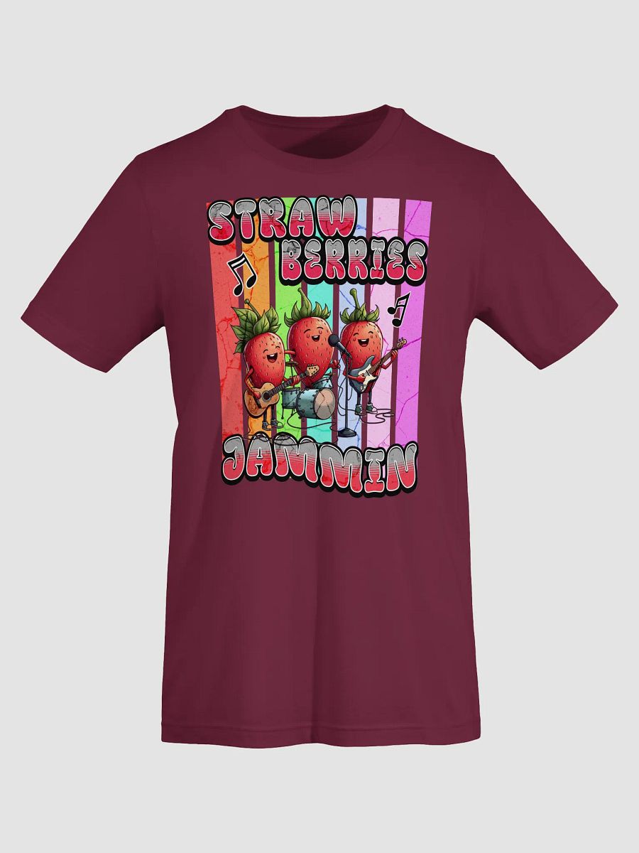 Strawberries Jammin Band T-Shirt product image (7)