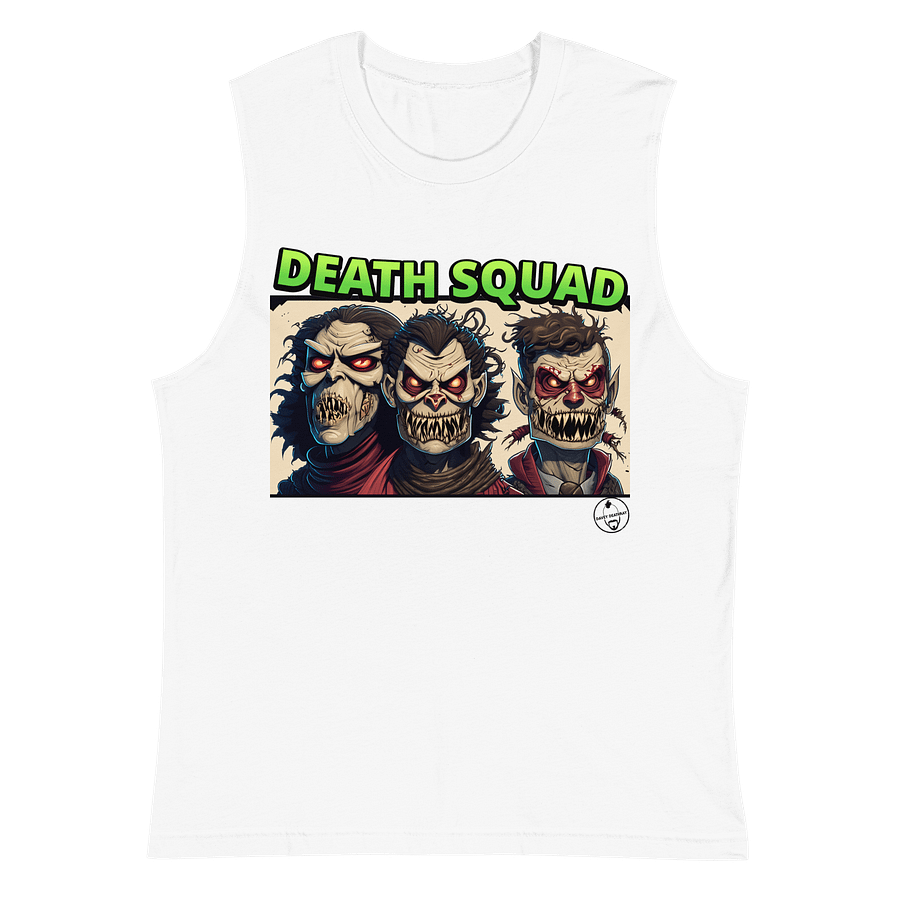 Death Squad Slime Muscle Tee White product image (2)