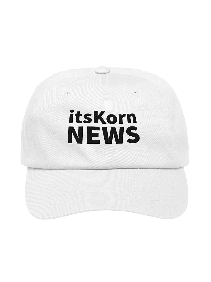 itsKorn NEWS (Black Text) - Cap product image (1)