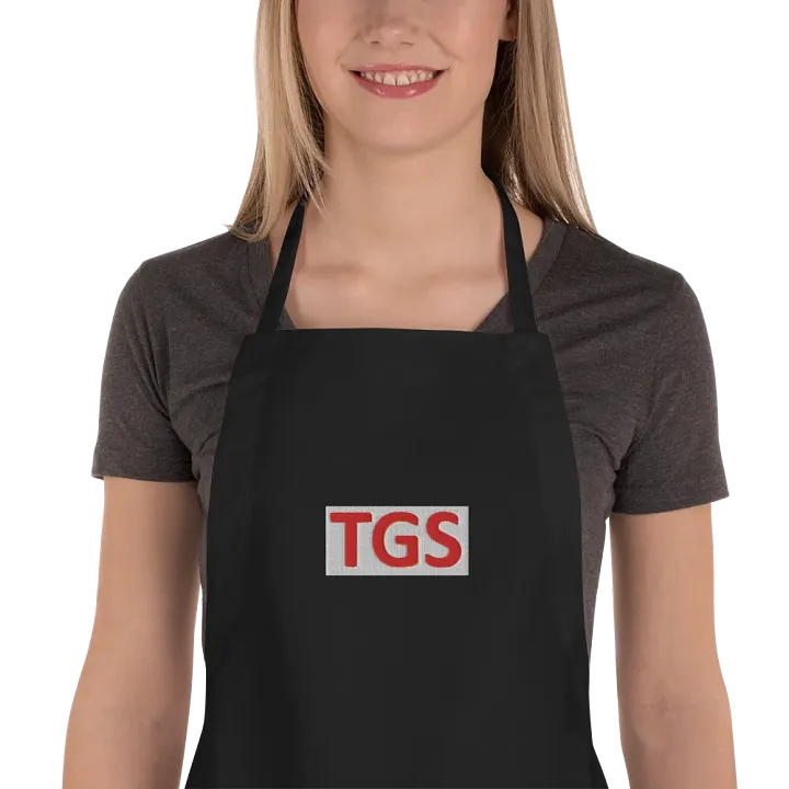 TGS Embroidered Chef Apron product image (1)