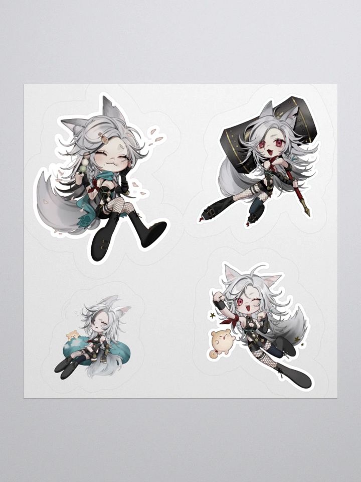 Mischievous Paws Fantasy Kiss Cut Stickers product image (1)