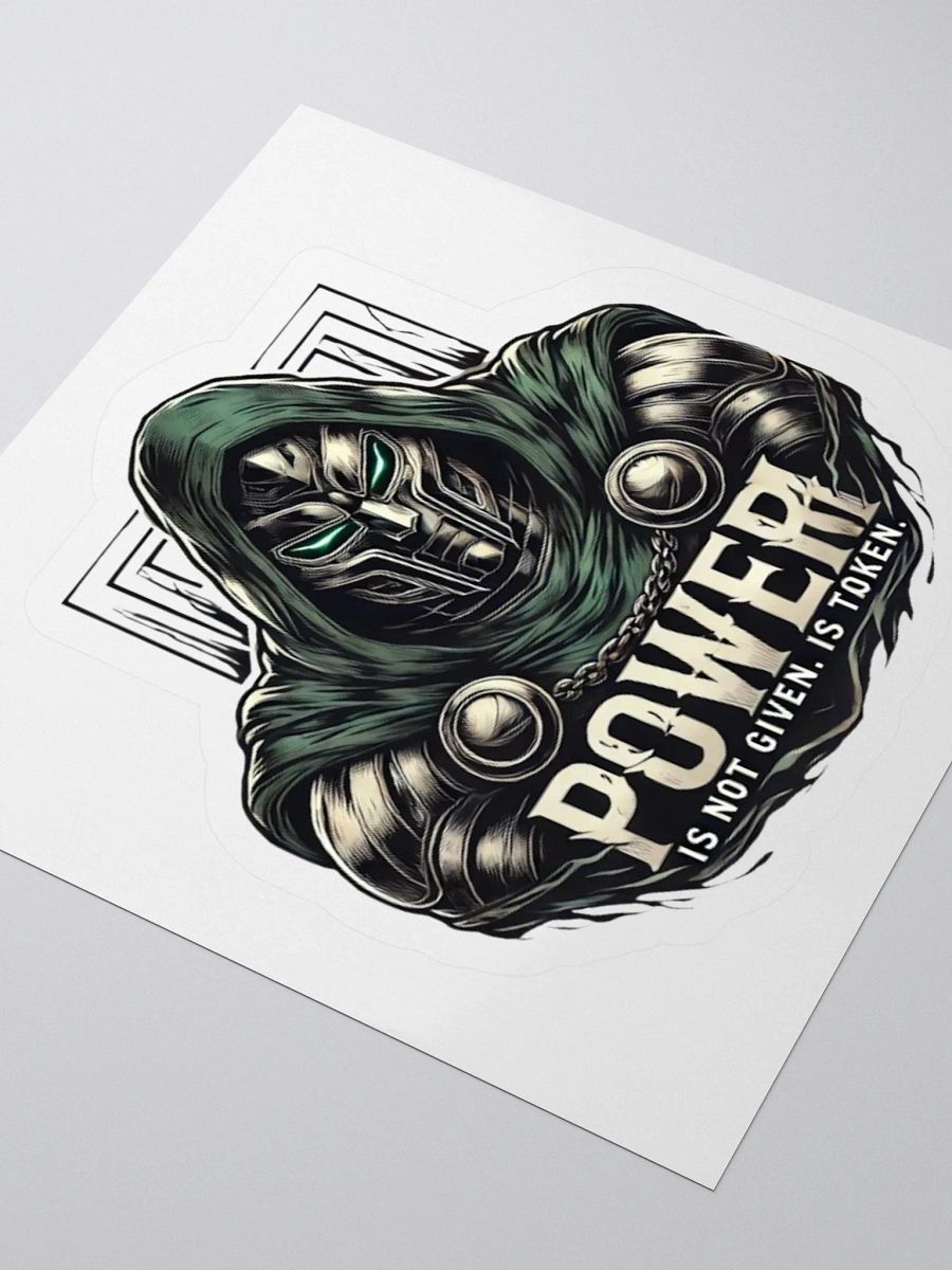 Powerful Masked Warrior Kiss Cut Stickers product image (3)
